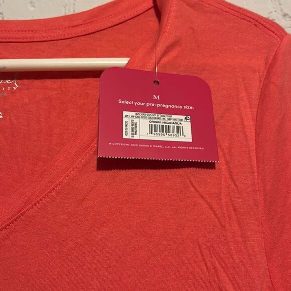 Motherhood maternity red sweater size small - Picture 3 of 3